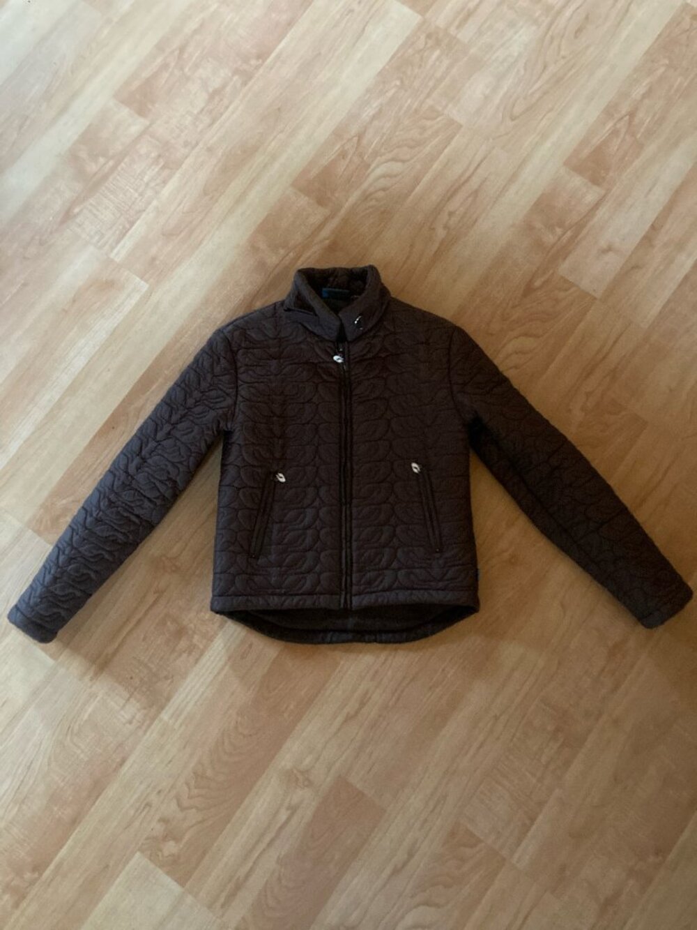 Womens quilted brown jacket size S - Gallaz